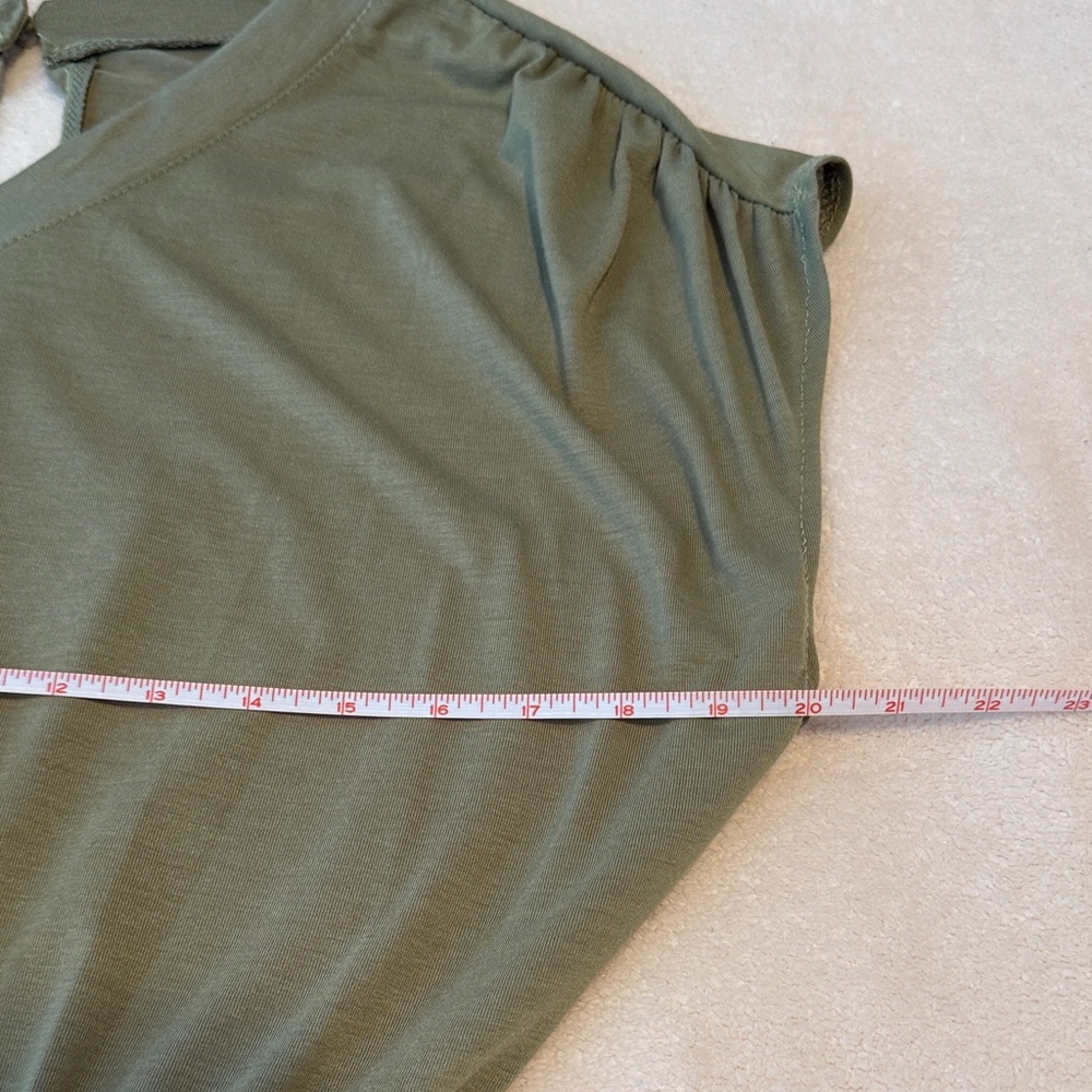 Olive Green Jumpsuit - Picture 8 of 11